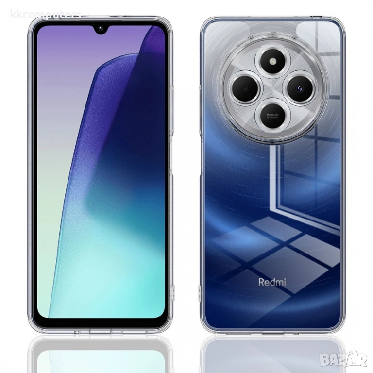 Xiaomi Poco M7 5G Силиконов Калъф TPU и Протектор, снимка 1