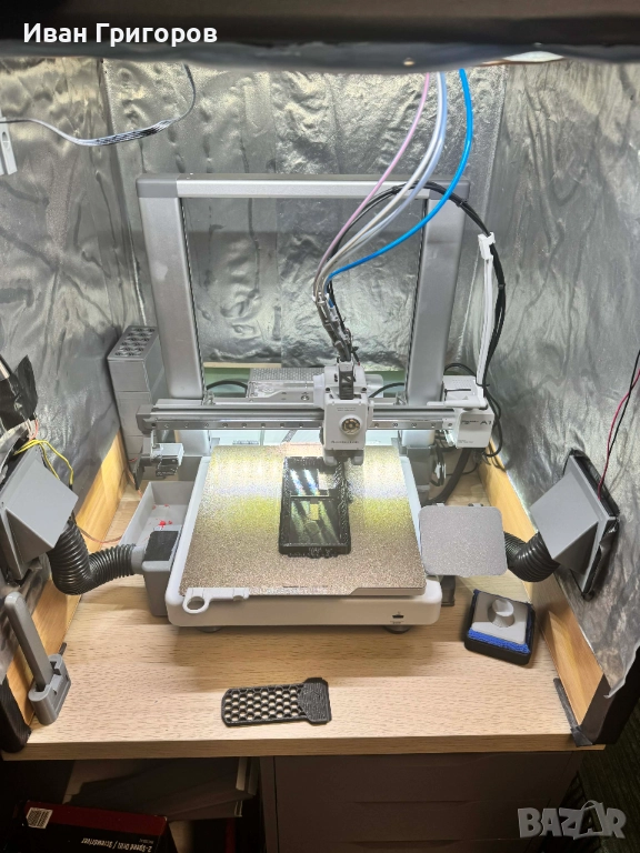 Bambu Lab A1 Combo + Panda Breeze | AMS Lite | Перфектно състояние, снимка 1