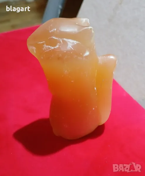 Фигурка нецке-нефрит "Катеричка", снимка 1