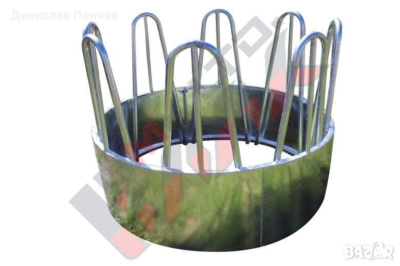 Кръгла пасищна хранилка за крави или коне PH-8S, снимка 1