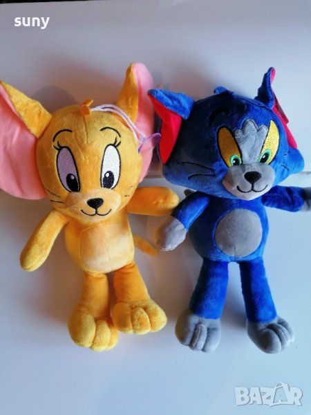 Плюшена играчка Том и Джери, снимка 1