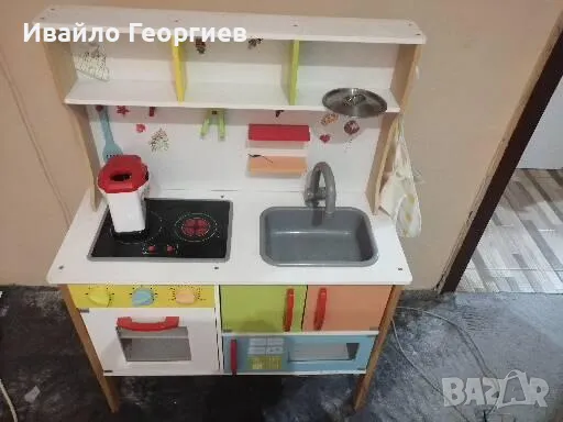 Детска кухня и детска кукленска къща, снимка 1