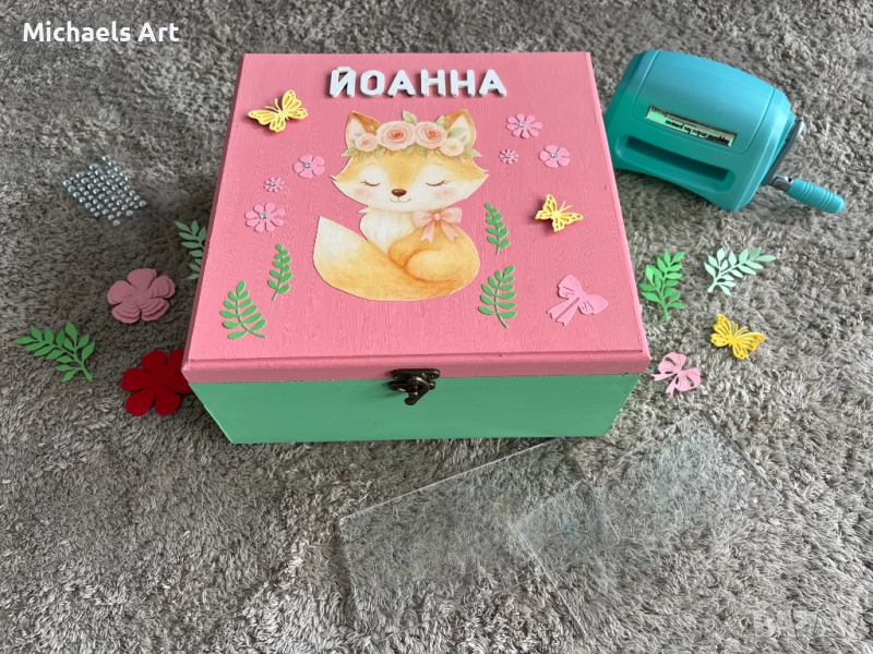 Кутия за съкровища тема Лисица, снимка 1