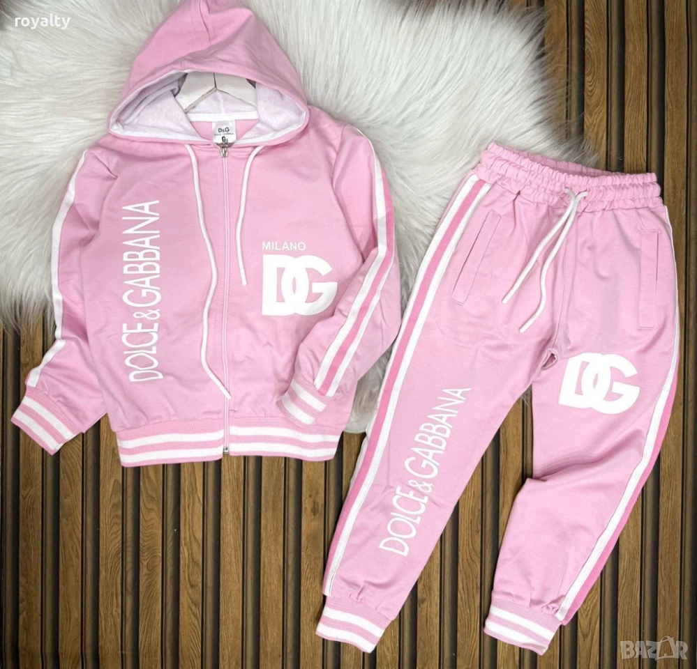 Dolce & Gabbana Розов Детски Комплект 3-4г 6-7г 8-9г 10-11г 11-12г 13-14г , снимка 1