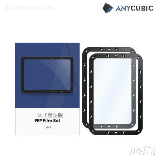 FEP Фолио с рамка за Anycubic Photon Mono 2 6.6'' инча 0.15mm 95%, снимка 1