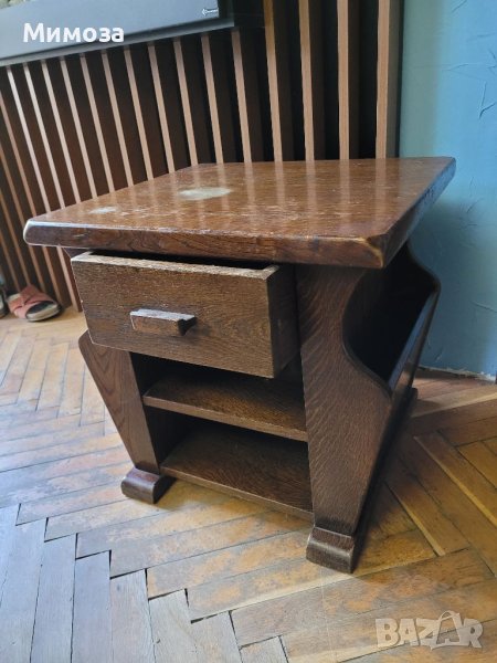 Дървена масичка, помощна , снимка 1