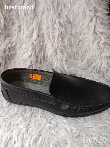 Мъжки мокасини от изкуствена кожа, код 105/30, снимка 1