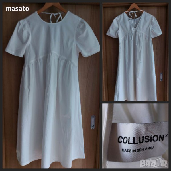 Collusion - бяла рокля, снимка 1