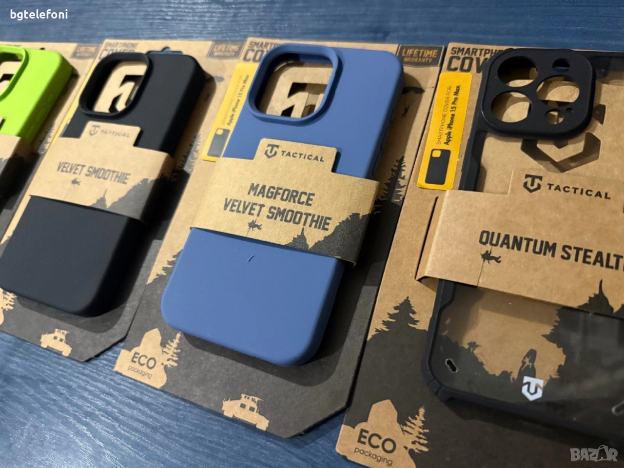 Промо! iPhone 15 Pro Max Tactical гърбове, снимка 1