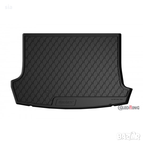 Гумена стелкa за багажник Gledring съвместима за VW T-ROC горно променливо дъно 2017, снимка 1