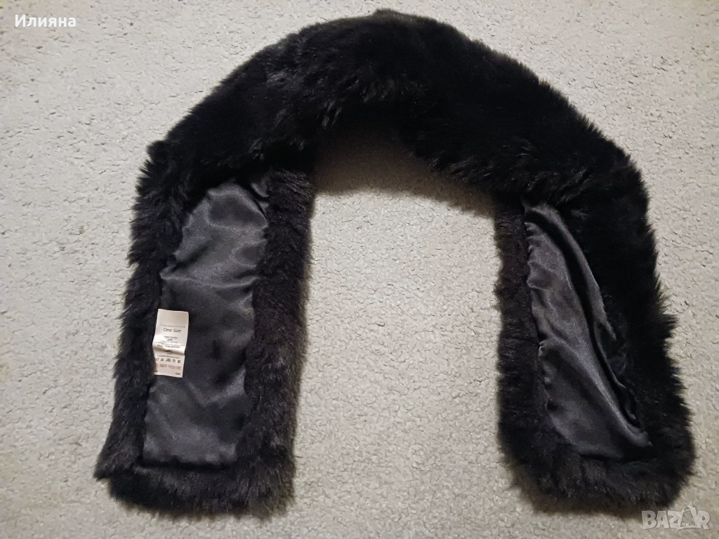 Пухен шал или пух за качулка, снимка 1