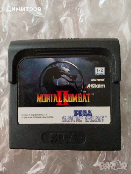 Mortal Kombat 2 Sega game gear, снимка 1