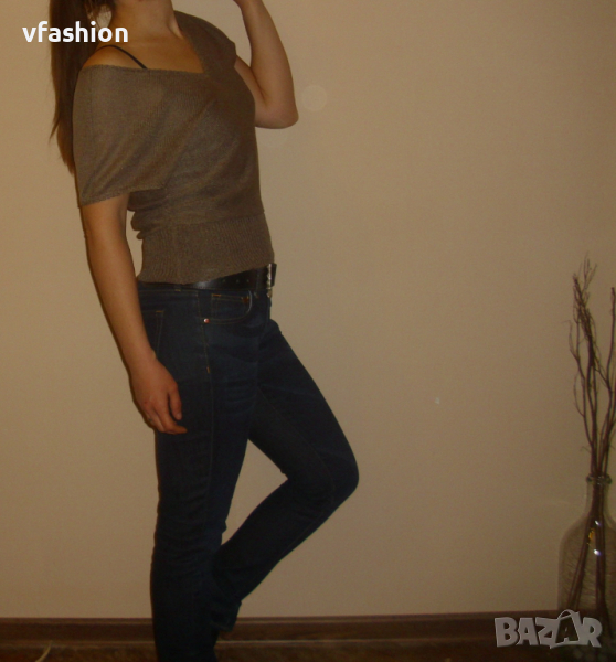 Дамска блуза фино плетиво, снимка 1