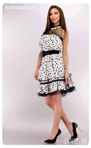 Рокля с колан, снимка 1