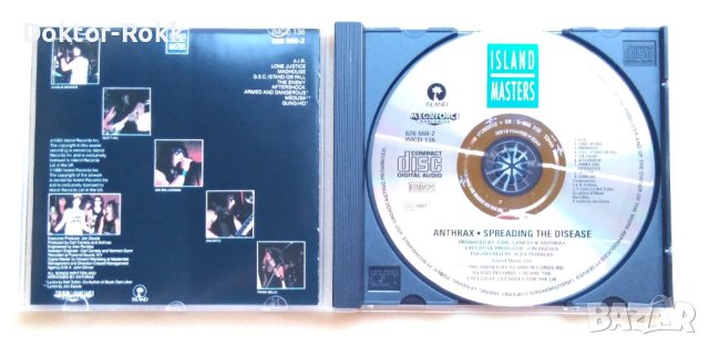 Anthrax – Spreading The Disease 1985 (CD) Reissue, снимка 3 - CD дискове - 42226158