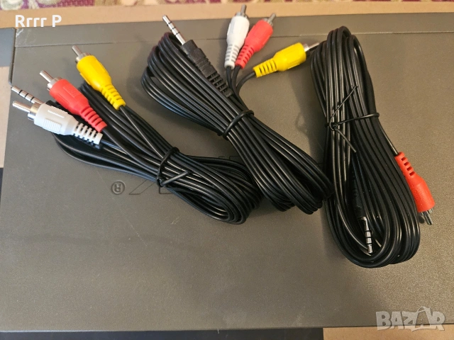 Аудио-видео кабел чинчове към 3.5mm жак, снимка 2 - Кабели и адаптери - 53350641