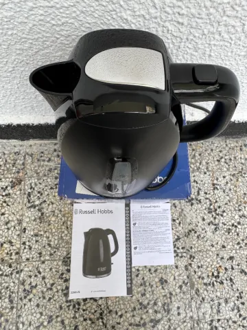 Електрическа Кана Russell Hobbs Textures Plus 22591-70, 2400W, LED, 360°, Филтър!, снимка 5 - Кани - 50436984