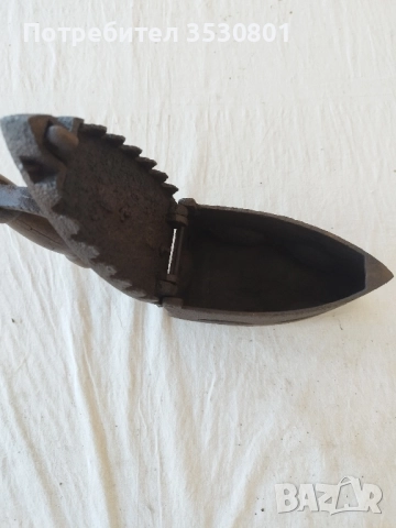 Стара ютия на жар запазена , снимка 5 - Антикварни и старинни предмети - 51471134