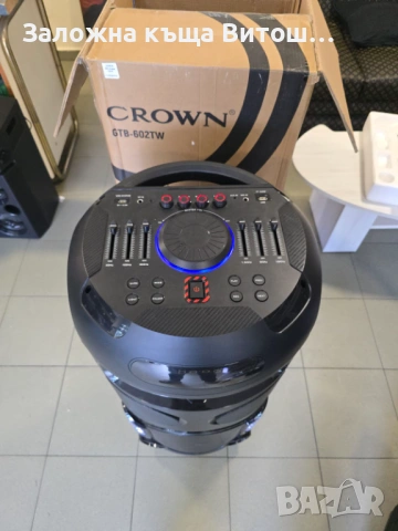 Bluetooth Колона Crown GTB-602TW, снимка 4 - Bluetooth тонколони - 53728121