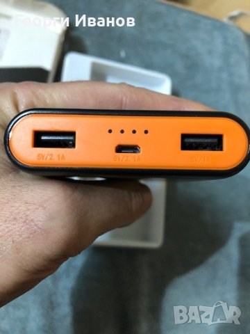 Соларна  захранваща банка, 26800mAh преносимо зарядно устройство с голям капацитет, бързо зареждане,, снимка 7 - Външни батерии - 40619176