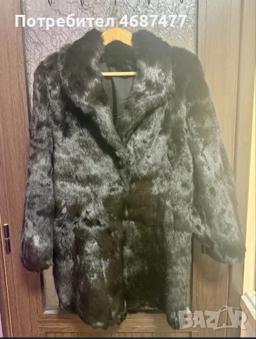 Луксозно палто от естествен косъм норка – отлично състояние, снимка 2 - Палта, манта - 52847282