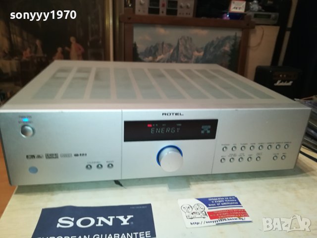 Rotel RSX-03 Surround Sound Receiver-ВНОС SWISS 1309231047L2EK, снимка 7 - Ресийвъри, усилватели, смесителни пултове - 42174622
