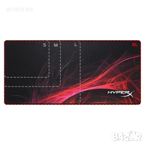 HyperX Fury геймърски пад XL 900x420mm чисто нов