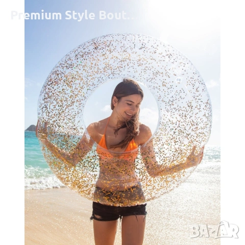 Надуваем искрящ пояс 119см Intex, снимка 2 - Басейни и аксесоари - 53642999