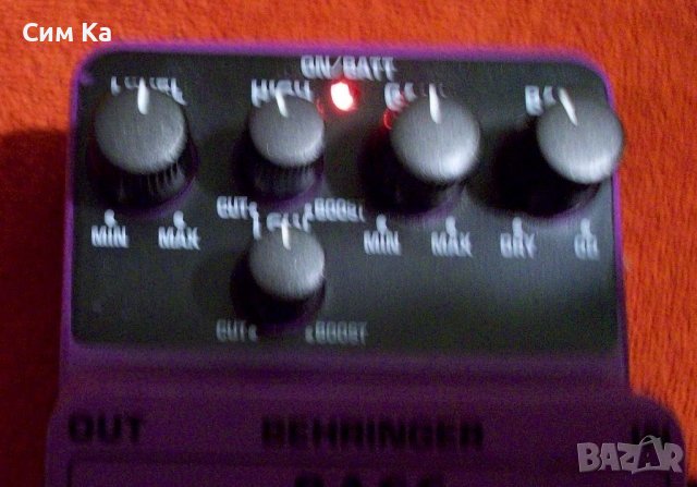 Beringer Bass Overdrive BOD 100, снимка 8 - Китари - 41771391