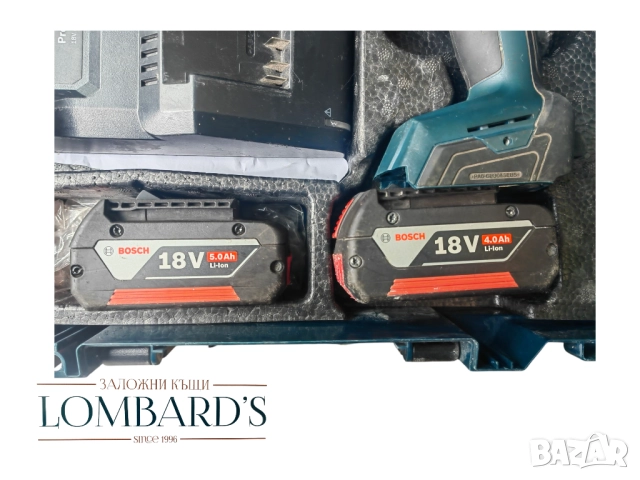 Гайковерт Bosch GDS 18V-1000, снимка 2 - Други инструменти - 51909460