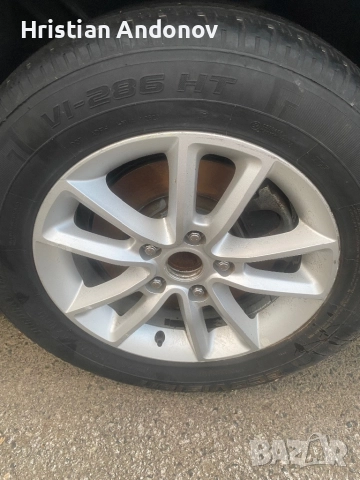 Джанти с гуми 17ки. Фият фриимонт, снимка 3 - Гуми и джанти - 52687645