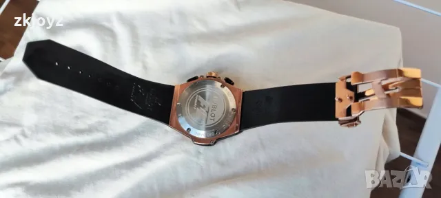 НОВ МЪЖКИ ЧАСОВНИК ХРОНОГРАФ HUBLOT BIG BANG F1, снимка 8 - Мъжки - 47707063
