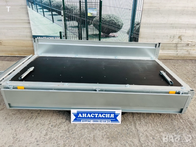 НОВО Туристическо ремарке NEPTUN NORDICA N7-302 2KPS, снимка 4 - Ремаркета - 47470236