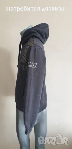 Emporio Armani EA7 Hoodie  Mens Size M ОРИГИНАЛ! Мъжки Суичер!, снимка 5 - Суичъри - 48214133