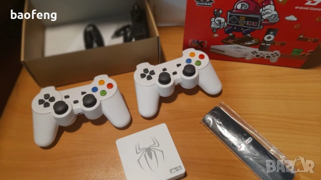 Gaming TV Box Нова G7 Android 14 40,000 игри 15000 каналаИгрова конзола и tv box в едно, снимка 3 - Игри за PlayStation - 53524019