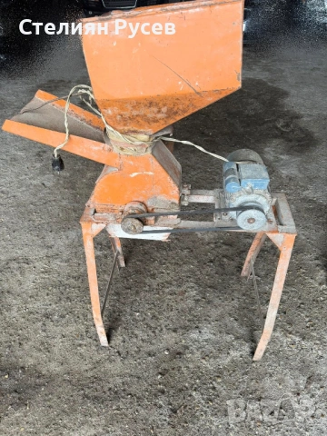 ярмомелка / фуражомелка с 2.2 киловата мотор  ЕЛПРОМ ТРОЯН - цена 200 евро   монофазен мотор 2,2кило, снимка 7 - Моторни триони/резачки - 53393465
