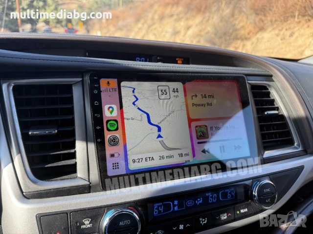 Toyota Highlander 2014-2019 Мултимедия Навигация Android, снимка 4 - Аксесоари и консумативи - 52272819