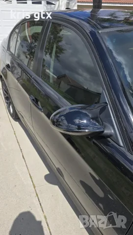 BMW M3 Style гланцови черни капаци за странични огледала за 3 Series E90 2005–2009 , снимка 7 - Аксесоари и консумативи - 54714235