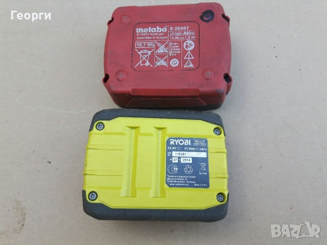 RYOBI 14.4V За рециклиране/ремонт , снимка 3 - Винтоверти - 41887497