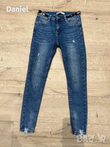 Сини дънки слим