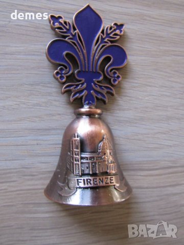 3D Метален магнит-камбанка от Флоренция, Италия-2, снимка 7 - Колекции - 40053211