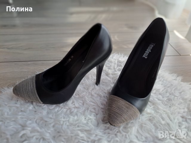 Обувки на висок ток, снимка 1 - Дамски елегантни обувки - 41338816