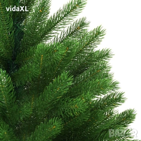 vidaXL Изкуствено коледно дърво, реалистични иглички, 240 см, зелено(SKU:284329), снимка 2 - Други - 52623484