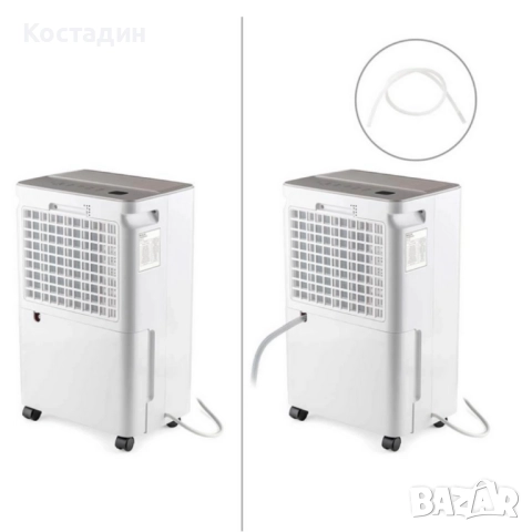 Влагоуловител Muhler MHD-10T25 – 10L/24h с йонизатор и карбонов филтър, снимка 4 - Влагоабсорбатори и влагоуловители - 52472502