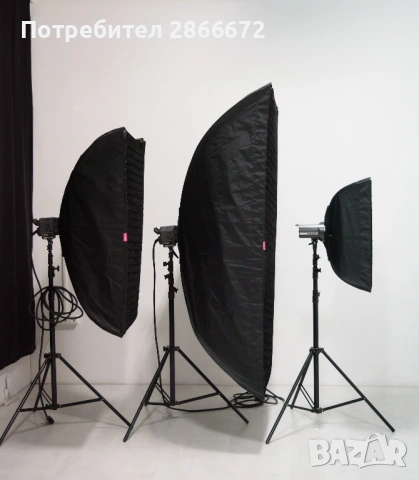 Софтбоксове Bowens с грид 140x200 cm, 100x140 cm, 55x75 cm, снимка 5 - Светкавици, студийно осветление - 53542533