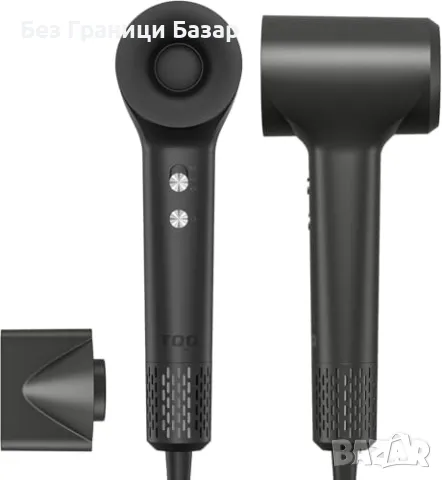 Нов лек и мощен Йонен сешоар – 110K RPM, бързо сушене, нисък шум, LED