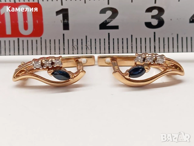 Руско злато , снимка 3 - Обеци - 53220785