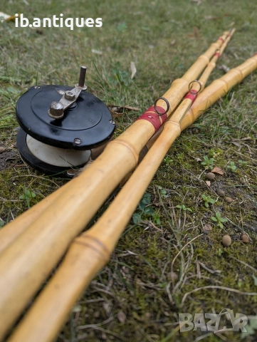 Стара бамбукова въдица , снимка 5 - Въдици - 52774974