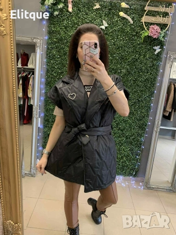 дамски елек с брошка , снимка 2 - Якета - 53054639