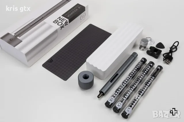 Xiaomi Wowstick 1F+ комплект електрическа прецизна отвертка , снимка 13 - Отвертки - 55770849